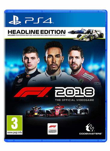 Περισσότερες πληροφορίες για "Codemasters F1 2018 Headline Edition (PlayStation 4)"