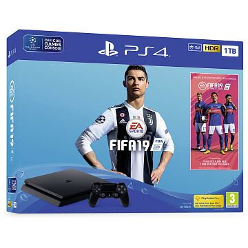 Περισσότερες πληροφορίες για "Sony PlayStation 4 Slim 1TB + 2x DUALSHOCK FIFA 19"