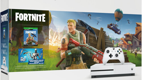 Περισσότερες πληροφορίες για "Microsoft Xbox One S Fortnite Bundle"