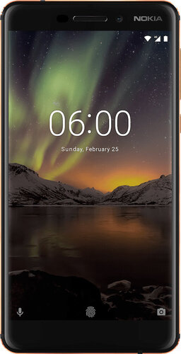 Περισσότερες πληροφορίες για "Nokia 6.1 (Μαύρο, Χάλκινος)"
