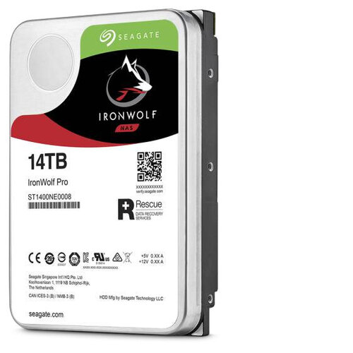 Περισσότερες πληροφορίες για "Seagate IronWolf Pro ST14000NE0008"