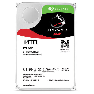 Περισσότερες πληροφορίες για "Seagate IronWolf Pro ST14000NE0008?4PACK"