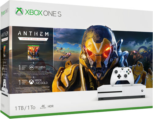 Περισσότερες πληροφορίες για "Microsoft Xbox One S + Anthem"