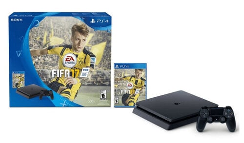 Περισσότερες πληροφορίες για "Sony PlayStation 4 Slim + FIFA 17"