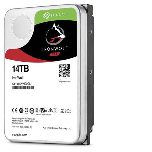 Περισσότερες πληροφορίες για "Seagate IronWolf ST14000VN0008"