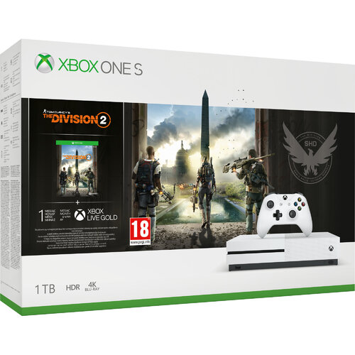 Περισσότερες πληροφορίες για "Microsoft Xbox One S Tom Clancy’s The Division 2 Bundle"