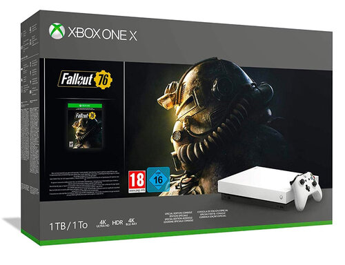 Περισσότερες πληροφορίες για "Microsoft Xbox One X Robot White Special Edition + Fallout 76"