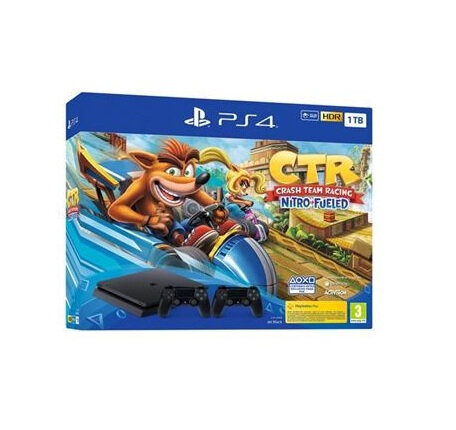 Περισσότερες πληροφορίες για "Sony PlayStation 4 + Dualshock V2 Crash Team Racing Nitro-Fueled"