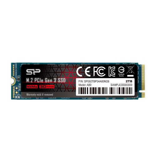 Περισσότερες πληροφορίες για "Silicon Power SP256GBP34A80M28 (256 GB/PCI Express 3.0)"