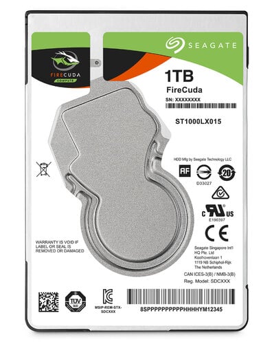 Περισσότερες πληροφορίες για "Seagate FireCuda ST1000LX015"