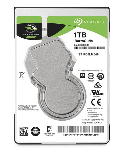 Περισσότερες πληροφορίες για "Seagate Barracuda ST1000LM048"