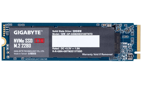 Περισσότερες πληροφορίες για "Gigabyte GP-GSM2NE3100TNTD (1 TB/PCI Express 3.0)"