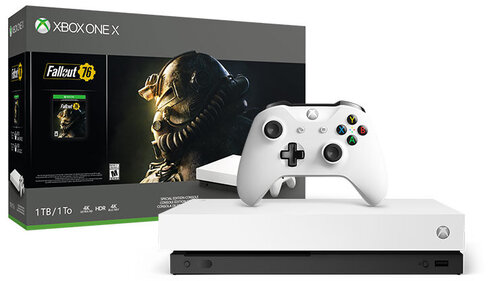 Περισσότερες πληροφορίες για "Microsoft Xbox One X Special Edition Fallout 76 bundle 1TB"