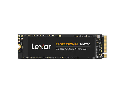 Περισσότερες πληροφορίες για "Lexar Professional NM700 (256 GB/PCI Express 3.0)"