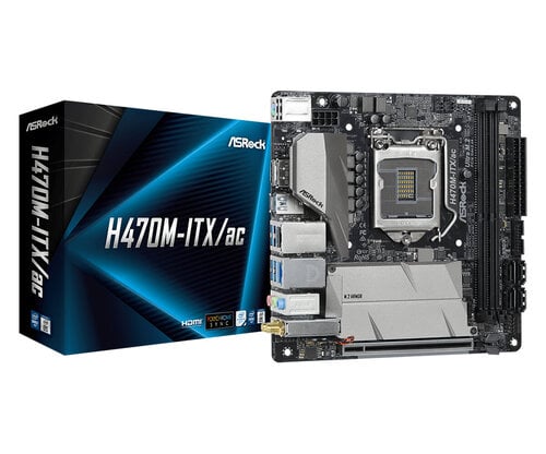 Περισσότερες πληροφορίες για "Asrock H470M-ITX/AC"