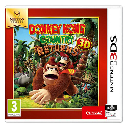 Περισσότερες πληροφορίες για "Nintendo Donkey Kong: Country Returns 3D - Selects (Nintendo 3DS)"