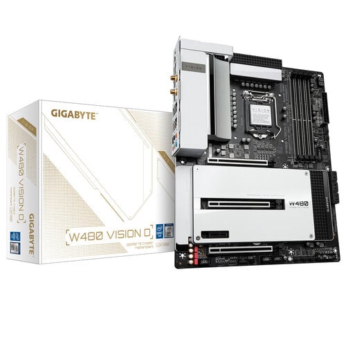 Περισσότερες πληροφορίες για "Gigabyte W480 VISION D"