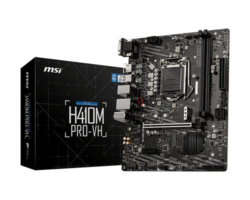 Περισσότερες πληροφορίες για "MSI H410M PRO-VH"