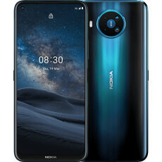 Περισσότερες πληροφορίες για "Nokia 8.3 (Μπλε/64 GB)"