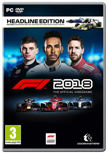 Περισσότερες πληροφορίες για "Codemasters F1 2018 Headline Edition (PC) (PC)"