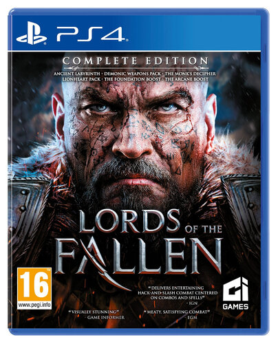 Περισσότερες πληροφορίες για "Koch Media Lords of the Fallen Complete Edition (PlayStation 4)"