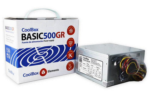 Περισσότερες πληροφορίες για "CoolBox Basic 500GR (300W)"