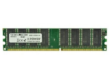 Περισσότερες πληροφορίες για "2-Power 1GB DDR 333MHz MEM1007A (1 GB/DDR/333MHz)"