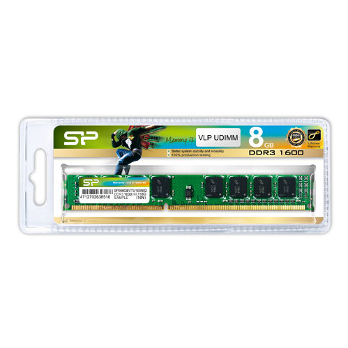 Περισσότερες πληροφορίες για "Silicon Power 8GB DDR3 DIMM SP008GBVTU160N02 (8 GB/DDR3/1600MHz)"