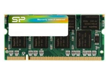 Περισσότερες πληροφορίες για "Silicon Power 512MB DDR SO-DIMM SP512MBSDU400002 (0,5 GB/DDR/400MHz)"