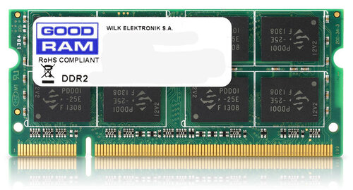 Περισσότερες πληροφορίες για "Goodram 1GB PC-5300 GR667S264L5/1G (1 GB/DDR2/667MHz)"