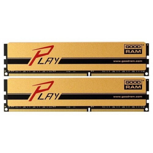 Περισσότερες πληροφορίες για "Goodram Play 2x4GB DDR3 GYG1600D364L9/8GDC (8 GB/DDR3/1600MHz)"