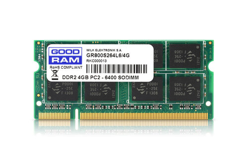 Περισσότερες πληροφορίες για "Goodram 2GB DDR2 SO-DIMM GR800S264L5/1G (1 GB/DDR2/800MHz)"