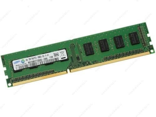 Περισσότερες πληροφορίες για "Samsung 2GB DDR3 M378B5773DH0-CH9 (2 GB/DDR3/1333MHz)"