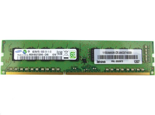 Περισσότερες πληροφορίες για "Samsung 8GB DDR3 1600MHz M391B1G73BH0-YK0 (8 GB/DDR3/1600MHz)"