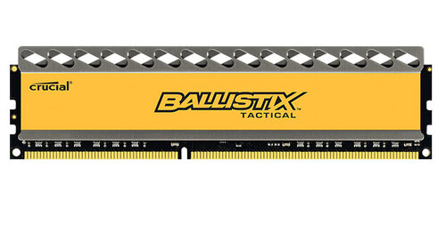 Περισσότερες πληροφορίες για "Crucial Ballistix Tactical BLT8G3D1869DT1TX0 (8 GB/DDR3/1866MHz)"