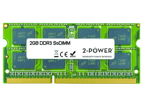 Περισσότερες πληροφορίες για "2-Power 2PSPC31333SBPC12G (2 GB/DDR3/1333MHz)"