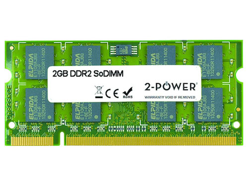 Περισσότερες πληροφορίες για "2-Power MEM4102A (2 GB/DDR2/533MHz)"