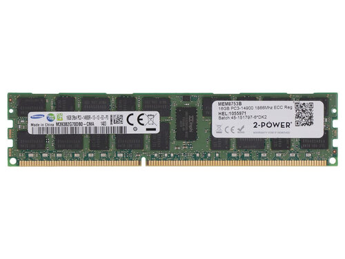 Περισσότερες πληροφορίες για "2-Power MEM8753B (16 GB/DDR3L/1866MHz)"