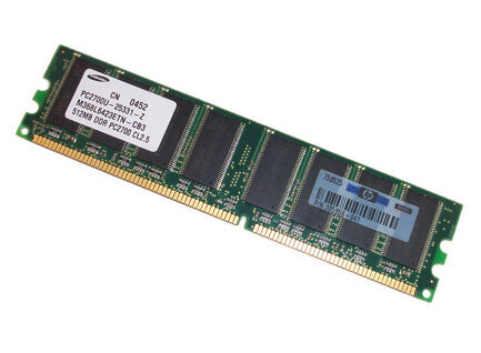 Περισσότερες πληροφορίες για "HP 512MB DDR 333MHz 305958-041 (0,5 GB/DDR/333MHz)"