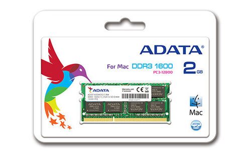 Περισσότερες πληροφορίες για "ADATA AD3S1600C2G11-RM (2 GB/DDR3/1600MHz)"