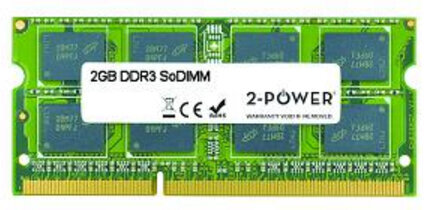 Περισσότερες πληροφορίες για "2-Power 2GB MultiSpeed SoDIMM 2PCM-55Y3716 (2 GB/DDR3/1600MHz)"