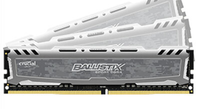 Περισσότερες πληροφορίες για "Crucial Ballistix Sport LT BLS4C16G4D240FSB (64 GB/DDR4/2400MHz)"