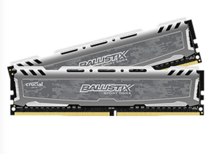 Περισσότερες πληροφορίες για "Crucial Ballistix Sport LT BLS2C16G4D240FSB (32 GB/DDR4/2400MHz)"