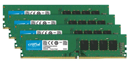 Περισσότερες πληροφορίες για "Crucial CT4K16G4DFD824A (64 GB/DDR4/2400MHz)"