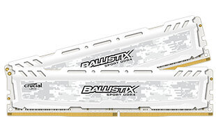 Περισσότερες πληροφορίες για "Crucial Ballistix Sport LT 2x16GB DDR4 BLS2C16G4D240FSC (32 GB/DDR4/2400MHz)"