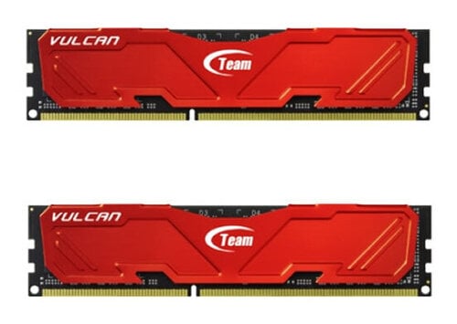 Περισσότερες πληροφορίες για "Team Group 2x4GB DDR4 2666MHz Vulcan Red TLRED48G2666HC15ADC01 (8 GB/DDR4/2666MHz)"