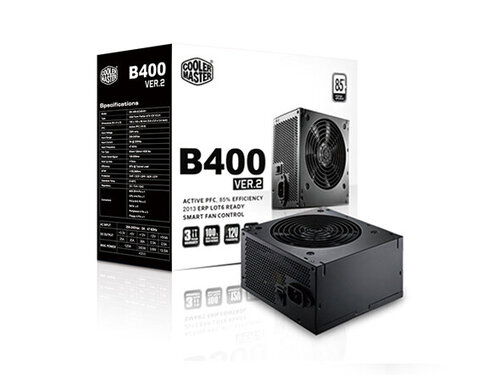 Περισσότερες πληροφορίες για "Cooler Master B400 v2 (400W)"