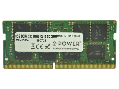 Περισσότερες πληροφορίες για "2-Power MEM5503A (8 GB/DDR4/2133MHz)"