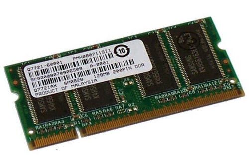 Περισσότερες πληροφορίες για "HP Q7721-60001 (0,12 GB/DDR)"