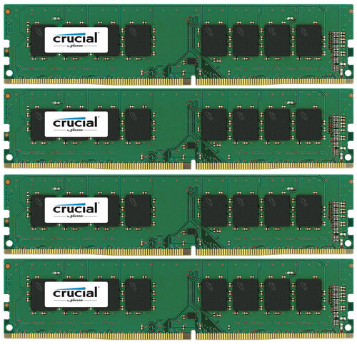Περισσότερες πληροφορίες για "Crucial CT4K8G4DFS824A (32 GB/DDR4/2400MHz)"